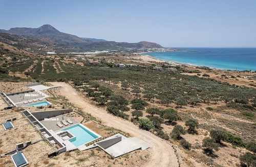 Falassarna Villa | Inspiring Industrial Design Villa Overlooking Falasarna Beach