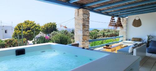 Ampelas Villa | Island Magic - Seaview Villa with Jacuzzi Pool