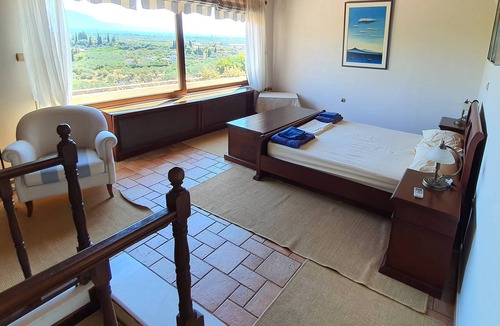 Kato Diminio Villa | Luxurious Villa, 5 bedrooms, huge pool, sauna, amazing views