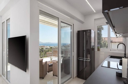 Varkiza Villa | Luxury Athens Apartment | Penthouse with Private Terrace with Breathtaking Sea.