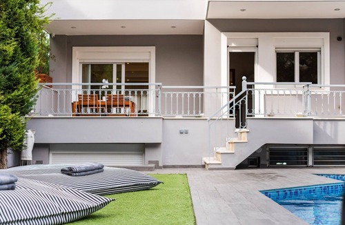 Vari-Voula-Vouliagmeni Villa | Luxury Athens Villa | Villa Vesper | 5 Bedrooms | Private Pool & Jacuzzi | Sea.