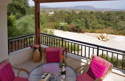 Vamos Villa | Luxury private villa with large private pool (12 m) with sea view in Vamos