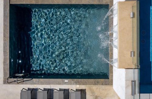 Prinos Villa | Magnificent Crete Villa 4 Bedrooms Villa Ánthos Two Large Private Pools & Jacuzzi Bbq Close To The Beach Rethymno