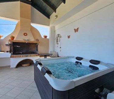 Spartia Apartment | Marily's seaview suite with private JACUZZI and BBQ