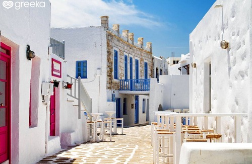 Karavostasis Apartment | Marvelous Folegandros Apartment | 1 Bedroom Suite | Apartment Inosuke | Furnished Sun Terrace with.