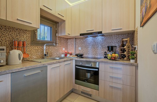 Asteri Villa | Modern family villas Sandy-Evi in Asteri, 2 buildings, private pool