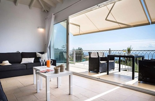 Leivathos Villa | Modern Villa, A/C, Private Pool, Large Terraces & Balcony, Panoramic Sea Views - Nr Trapezaki Beach!