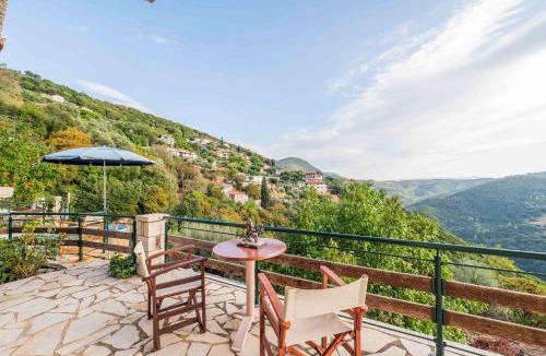Lepreo Apartment | Mountain Oasis - Pool & Playground near Neda Falls