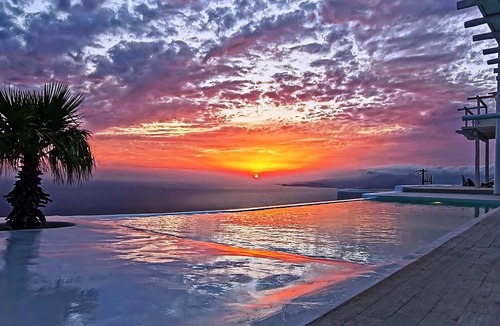 Faros Armenistis Villa | My Rental Homes - Fanaria Villa with private infinity pool and sea view
