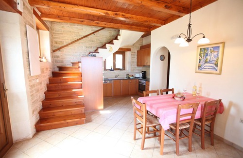 Houdetsi Villa | Natural stone villa in a secluded location on 4500 m² with a heated pool