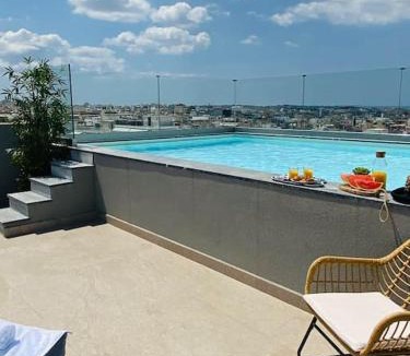 Kallithea Apartment | New 2BD aprt with Shared Rooftop Pool D3