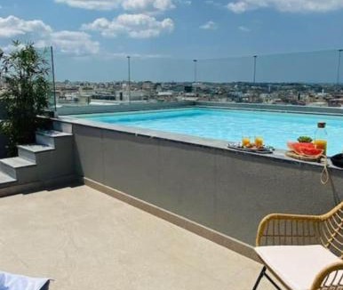 Kallithea Apartment | New Modern 2BD aprt with shared rooftop pool B2