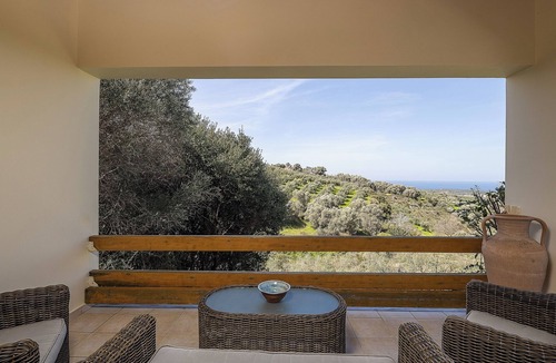 Kirianna Villa | [NEW] Villa Olive Blue, with Sea View and private pool-Adults Only