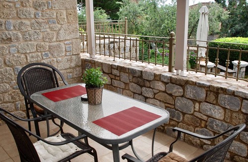 Lefktro Villa | Off- Season: Fully equipped, economic Villa Stoupa-Panorama