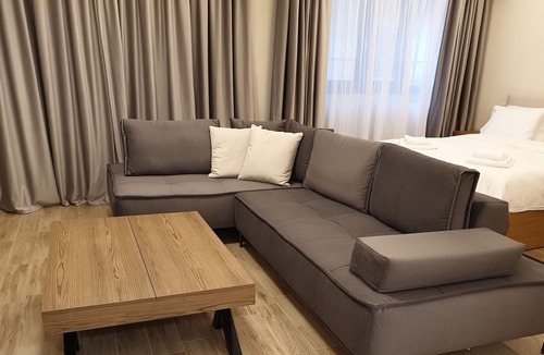 Karditsa Apartment | Olive Deluxe apartment - Luxury central studio apartment with private parking