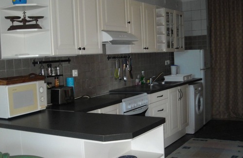 Mithimna Apartment | Palm Tree Apartment Central Molivos apartment with panoramic views