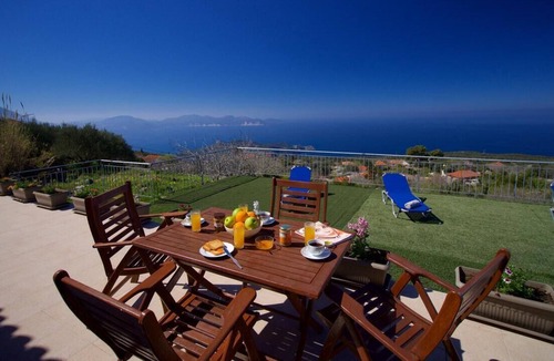 Mesovounia Villa | Panoramic sea view villa with swimming pool