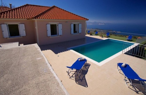 Mesovounia Villa | Panoramic sea view villa with swimming pool