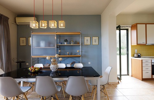 Xiro Chorio Villa | Panoramic sea views! Full privacy and only 4km away from the beach and the city!
