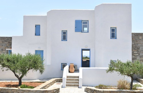 Ampelas House | Paros Cycladic Villa - newly renovated 3 bed/3 bath, sea views, pool