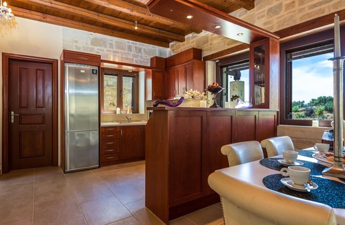 Lefkogeia Villa | Poseidon Villa, Private pool, amazing sea views, walking distance to shops