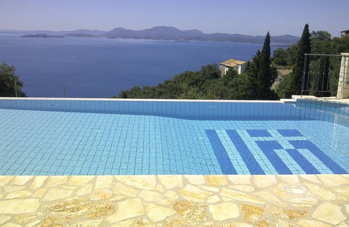 Barbati Villa | Prestige Villas | NISSAKI | 5* Stone Olive Press, Large Pool with Sea Views