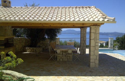 Barbati Villa | Prestige Villas | NISSAKI | 5* Stone Olive Press, Large Pool with Sea Views