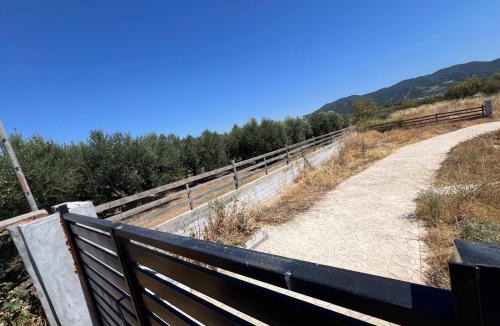 Amphipolis Other | Private Parking for Cars, Vans, Campers, Bus, RV, Trailer & Caravan with Easy Access to Expressway & Main Road - Quiet Location with Mountain Views, Near the Beach, with 2 Lose Guard Dogs, No Water or Electric, No Shower or Toilet - Self Check-in