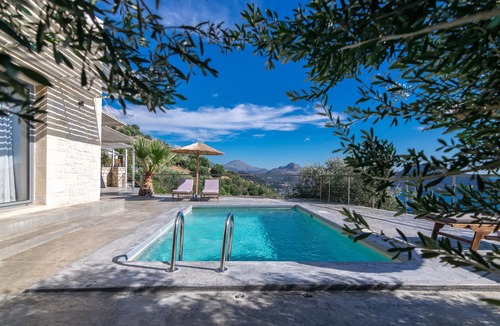 Agios Vasileios Villa | Pyrgos villa 1 ,sea view,pool,South Crete,Plakias