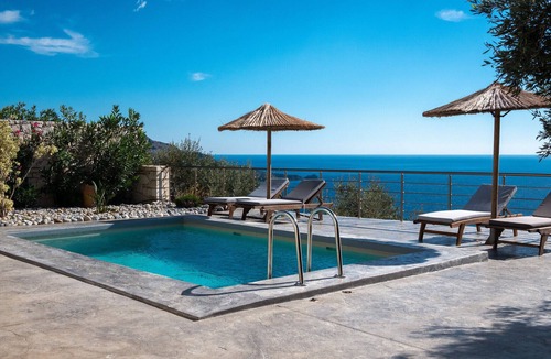 Agios Vasileios Villa | Pyrgos villa 2 ,sea view,pool,South Crete,Plakias