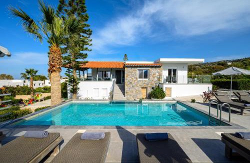Koutouloufari Villa | Queen's Gem Luxury Villa - Heated Jacuzzi & Pool