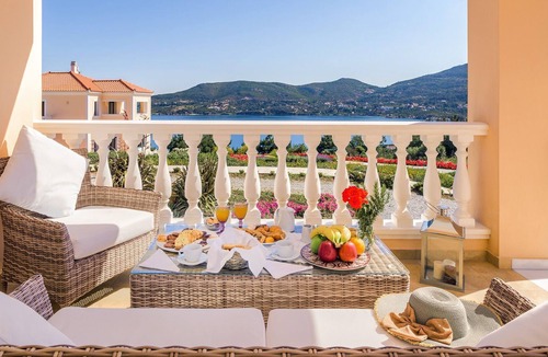 Samos Apartment | R 3119 Villa Fidel With Guest Laundry.Internet access & Side Sea View
