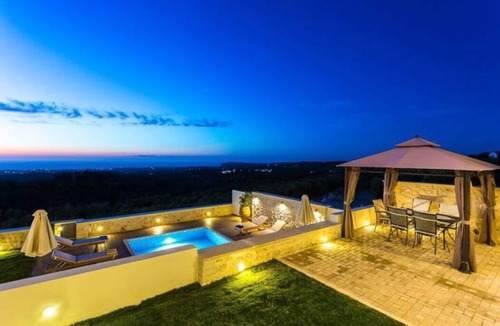 Pikris Villa | Roupes Villa IV, Family villa, Fantastic views, Private pool