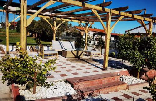 Kallikratia Villa | Rural villa Private pool, BBQ, court ,20' airport