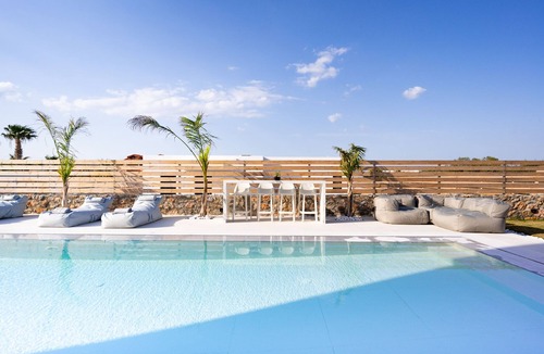 Analipsi House | Sardines Luxury Villa 3 with Private poll , garden , parking and Gym