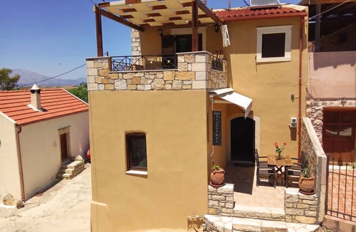 Listaros Villa | Sea view traditional Villa Galanthus