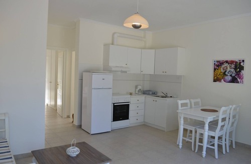 Nea Propontida Apartment | Seafront Holiday Home Dafni 2 on a Long Sandy Beach, GeoMare, Ground Floor