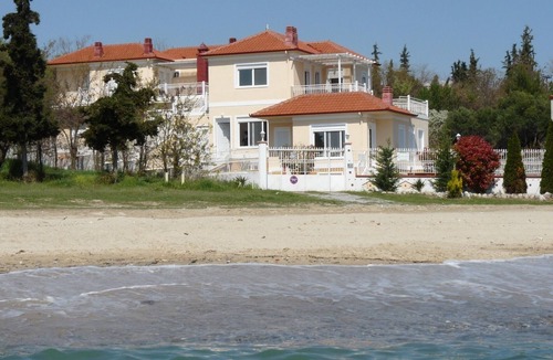 Nea Propontida Apartment | Seafront Holiday Home Olympia 6 on a Long Sandy Beach, GeoMare, 1st floor