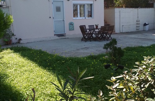 Salamis House | SEASIDE STUDIO on the beach with fully equipped kitchen