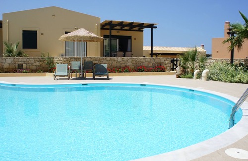 Panormos House | Semi-Detached House On A Beautiful Holiday Park With Sea View From Terrace