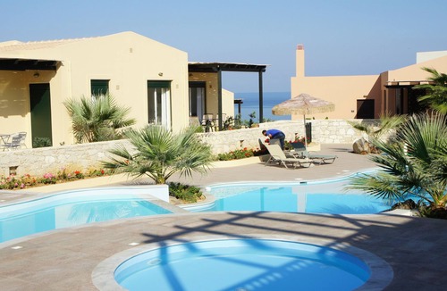 Panormos House | Semi-Detached House On A Beautiful Holiday Park With Sea View From Terrace