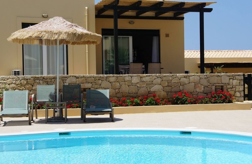 Panormos House | Semi-Detached House On A Beautiful Holiday Park With Sea View From Terrace