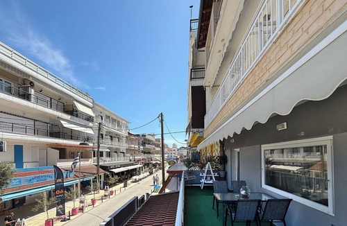 Katerini Apartment | SkyView Paralia, Three Bedroom Apartment with Sea View