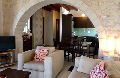 Almyrida Villa | Spectacular sea view-Private Pool-Unlimited WiFi-Walking Distance to Beach
