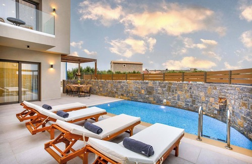 Anopolis Villa | Stefi Deluxe Villas - Avgi Private Pool Retreat