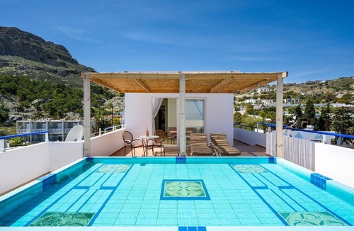 Stegna Villa | Stegna Sunrise Suite With Private Pool & sea View