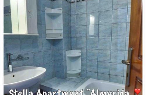 Almyrida Apartment | Stella Apartment in Almyrida slechts 350m vanaf het strand, auto huren niet nodig