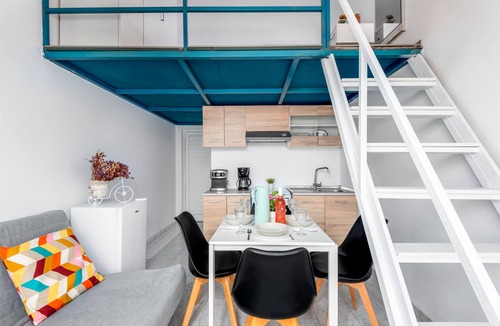 Ixia Apartment | Studio Apartment 'Sea Front In Ixia' with Private Garden, Wi-Fi and Air Conditioning