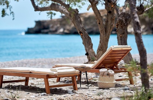 Ferma Villa | Stunning Beachfront Crete Villa | Direct Access to Sea | Villa Kirvas | Ierapetra