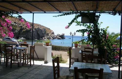 Abela Villa | Stunning Greek Villa, gorgeous ocean views, terraces, Wi-Fi, AC, pizza oven